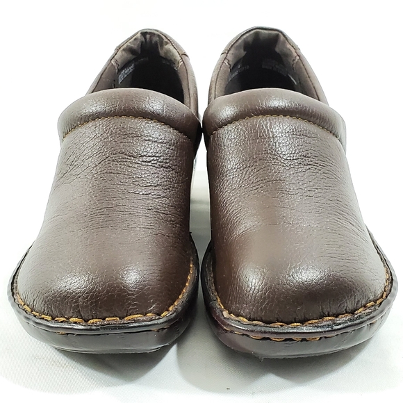 Boc Born Concepts 9.5 M Womens Brown Leather Clogs - Picture 4 of 8
